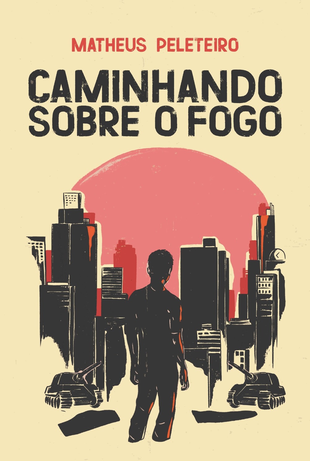 Capa de Caminhando sobre o Fogo