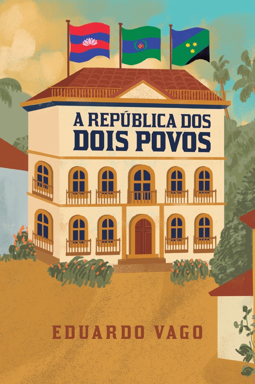 Capa de A República dos Dois Povos, de Eduardo Vago