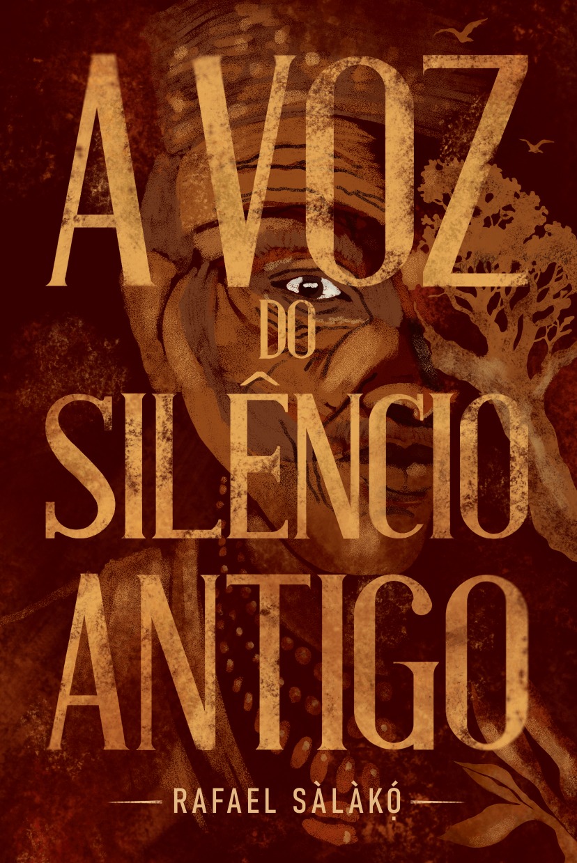 Capa de A voz do silêncio antigo, de Rafael Sàlàkọ́