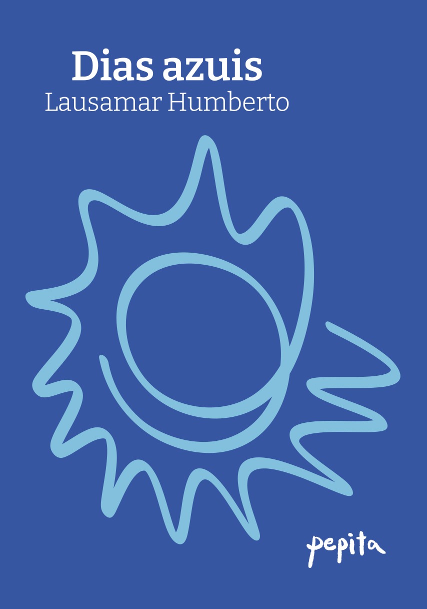Capa de Dias azuis, de Lausamar Humberto