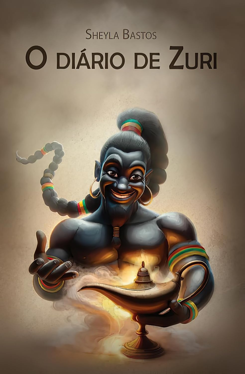 Capa de O diário de Zuri, de Sheyla Bastos