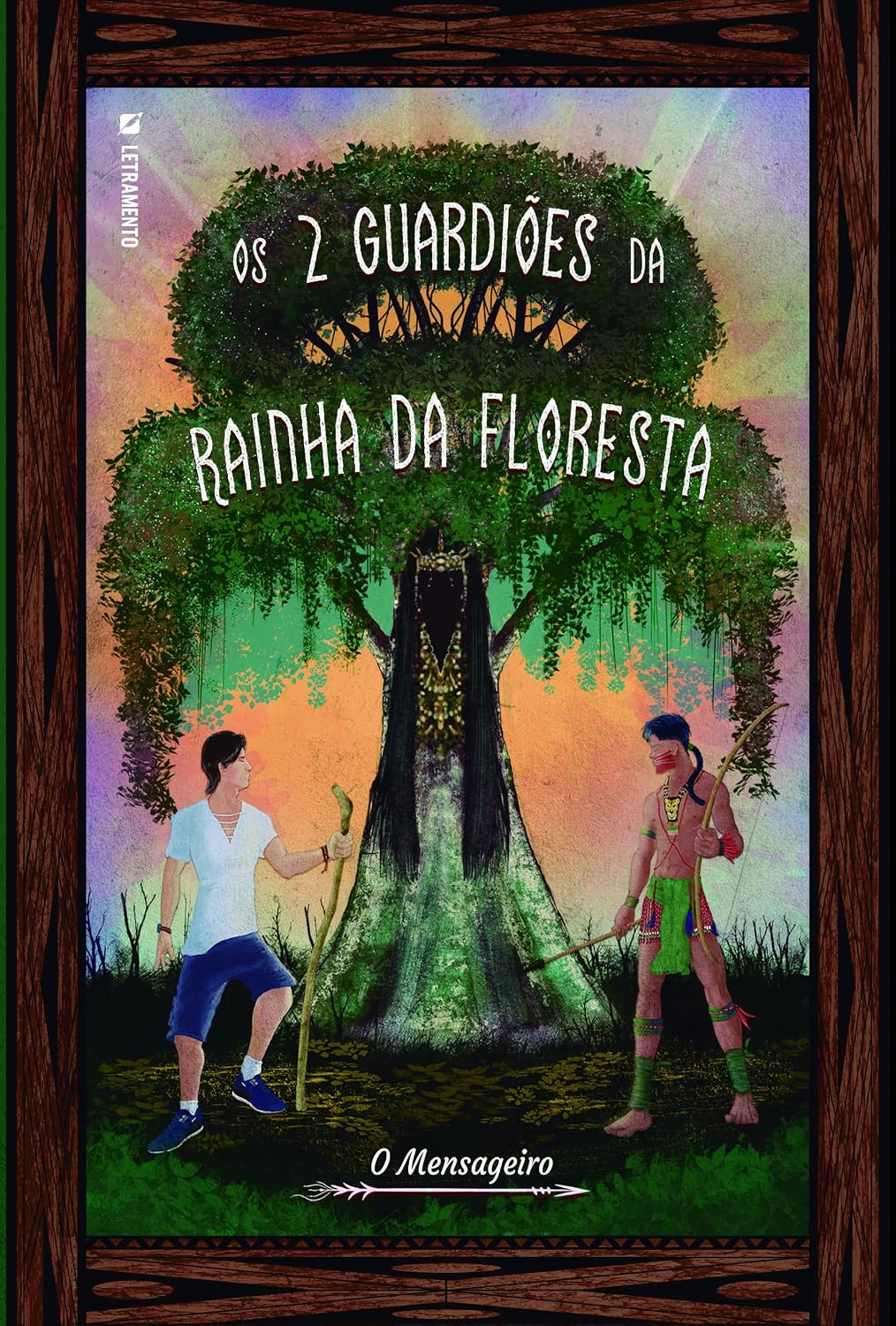 Capa de Os 2 guardiões da rainha da floresta — O Mensageiro