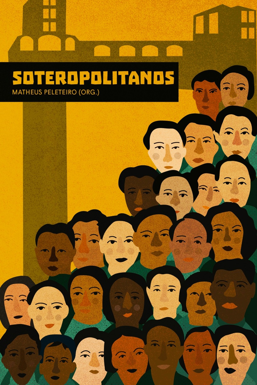 Capa de Soteropolitanos, de Matheus Peleteiro (organização)