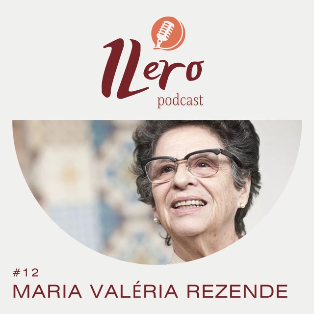 Arte do episódio 12: 1Lero #12 - Maria Valéria Rezende e seu vasto mundo