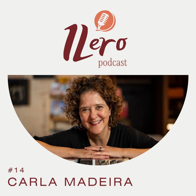 Arte do episódio 14: 1Lero #14 - Carla Madeira e a natureza do perdão