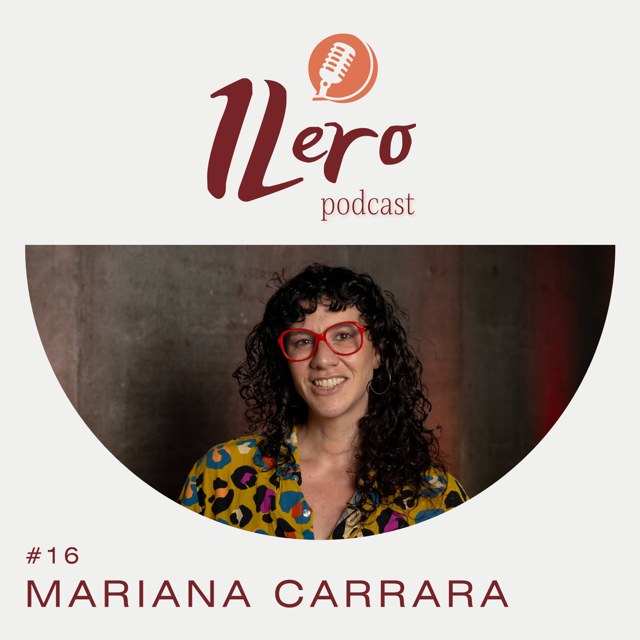 Arte do episódio 16: 1Lero #16 - Mariana Carrara e o medo da hora da nossa morte