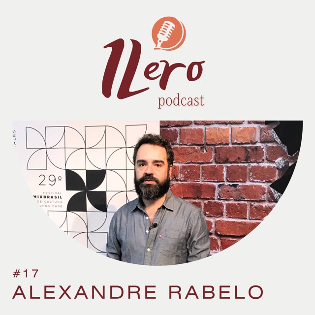Arte do episódio 19: 1Lero #19 - Alexandre Rabelo e a Miss Macunaíma