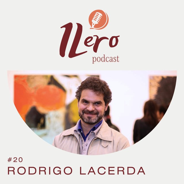 Arte do episódio 20: 1Lero #20 - Rodrigo Lacerda e a sua Vista para o Rio